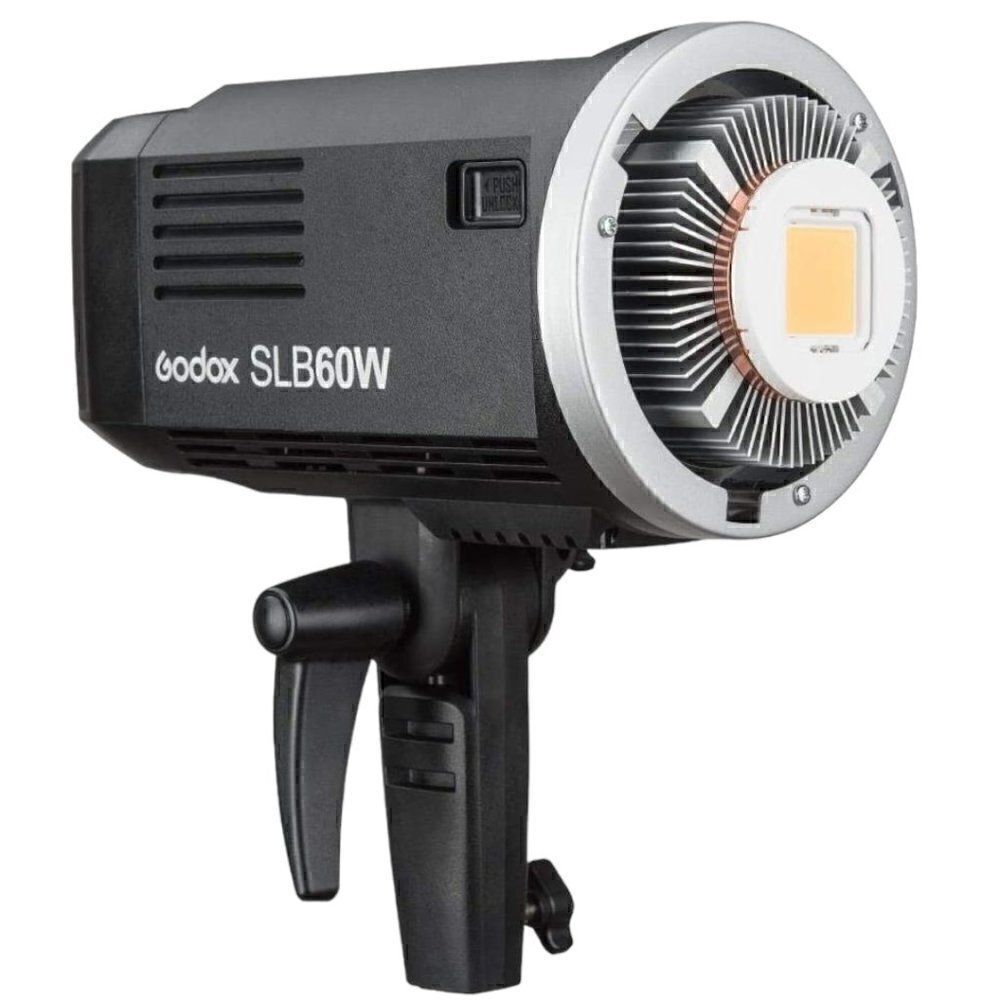 GODOX SL Series SLB60W 60W Battery-Operated White LED Video Light, 5600K Temp